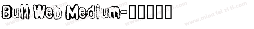 Bull Web Medium字体转换